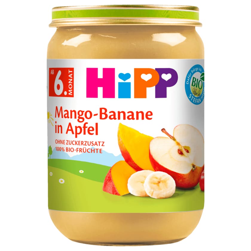 Hipp Bio Mango-Banane in Apfel 190g